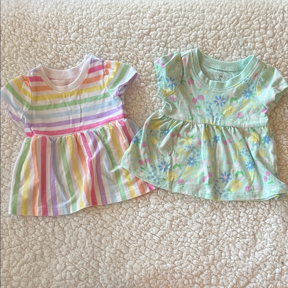 Garanimals Rainbow and Floral Kids Dresses